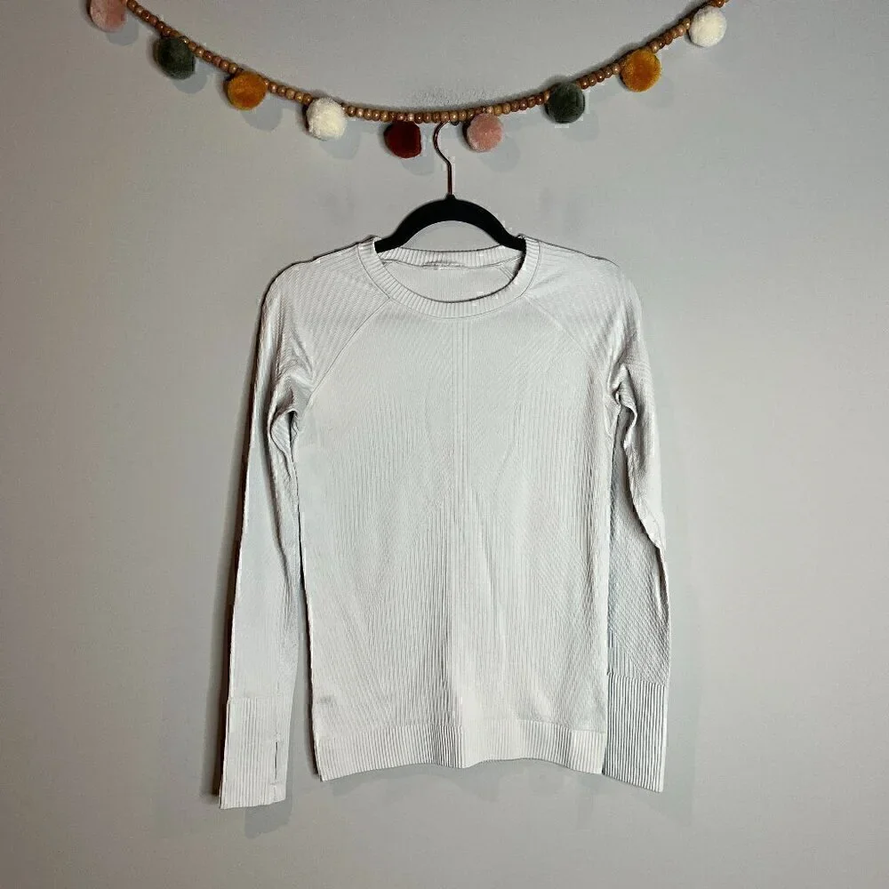 Lululemon Rest Less Pullover in White